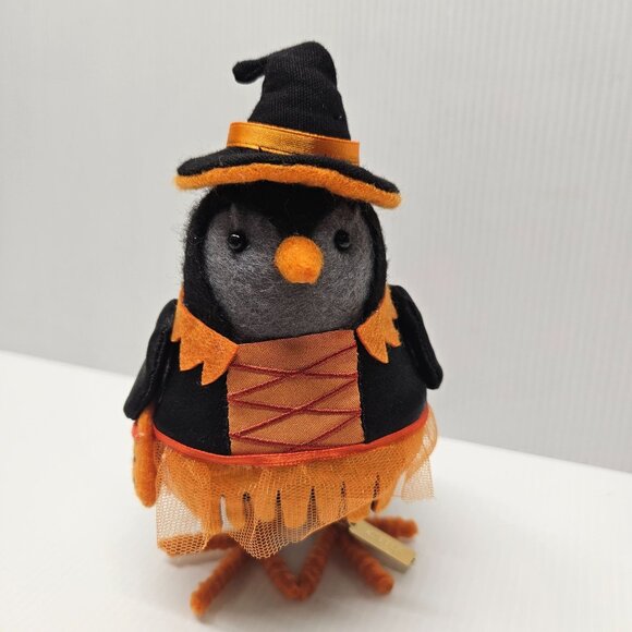 Target 2021 Kettle the Witch Hyde & Eek Featherly Friends Fabric Halloween Bird - Picture 1 of 4
